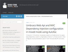 Tablet Screenshot of piotrluksza.com